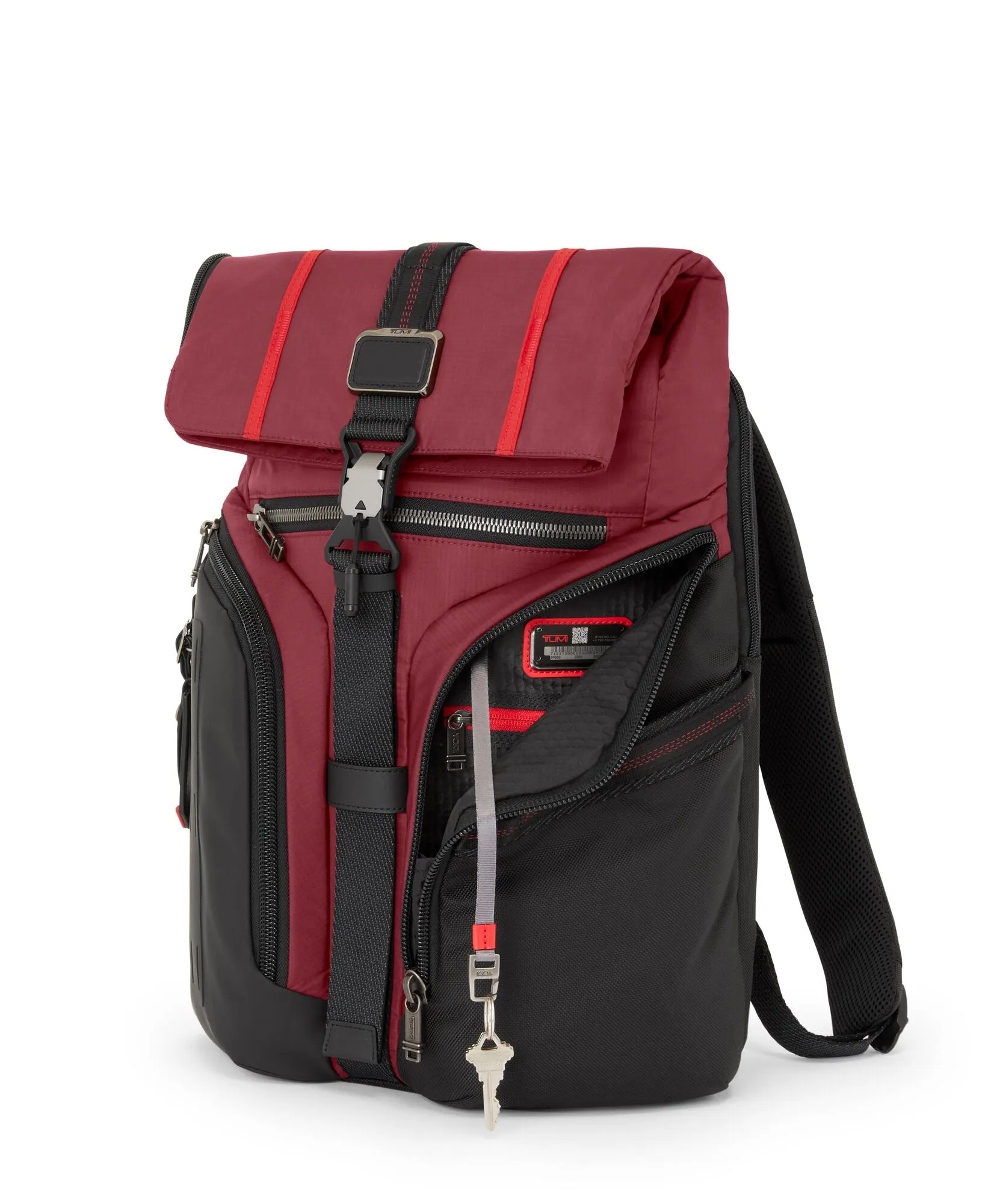 Alpha Bravo Logistics Flap Lid Backpack -  Desert Red