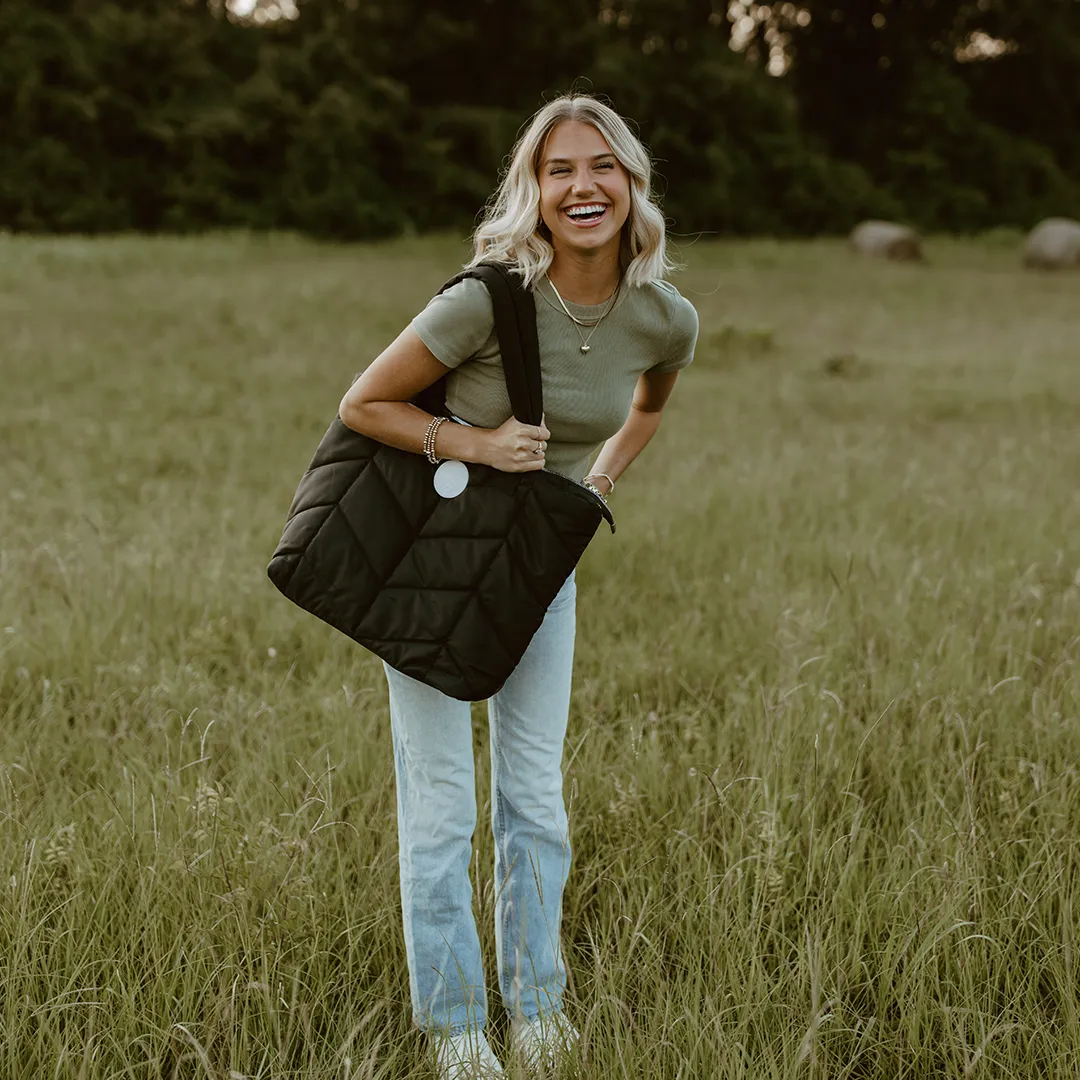 'Best Weekend Ever' Quilted Tote (PF)