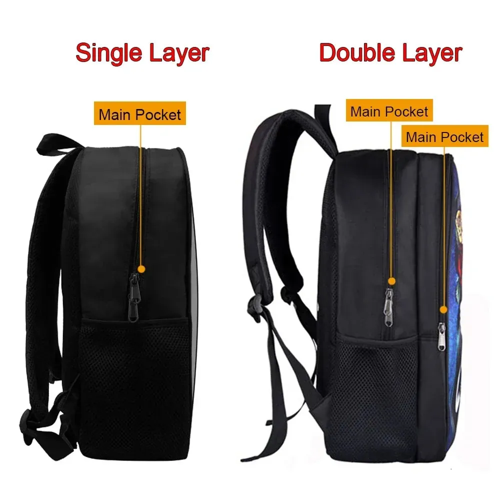 Cute Afro Backpack African Melanin Women Laptop Bag