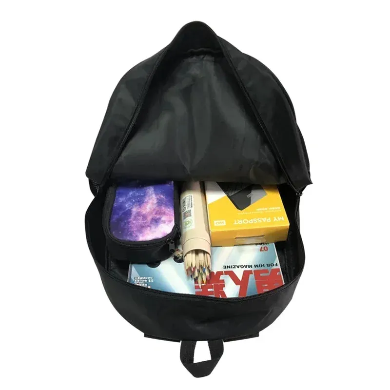 Cute Afro Backpack African Melanin Women Laptop Bag