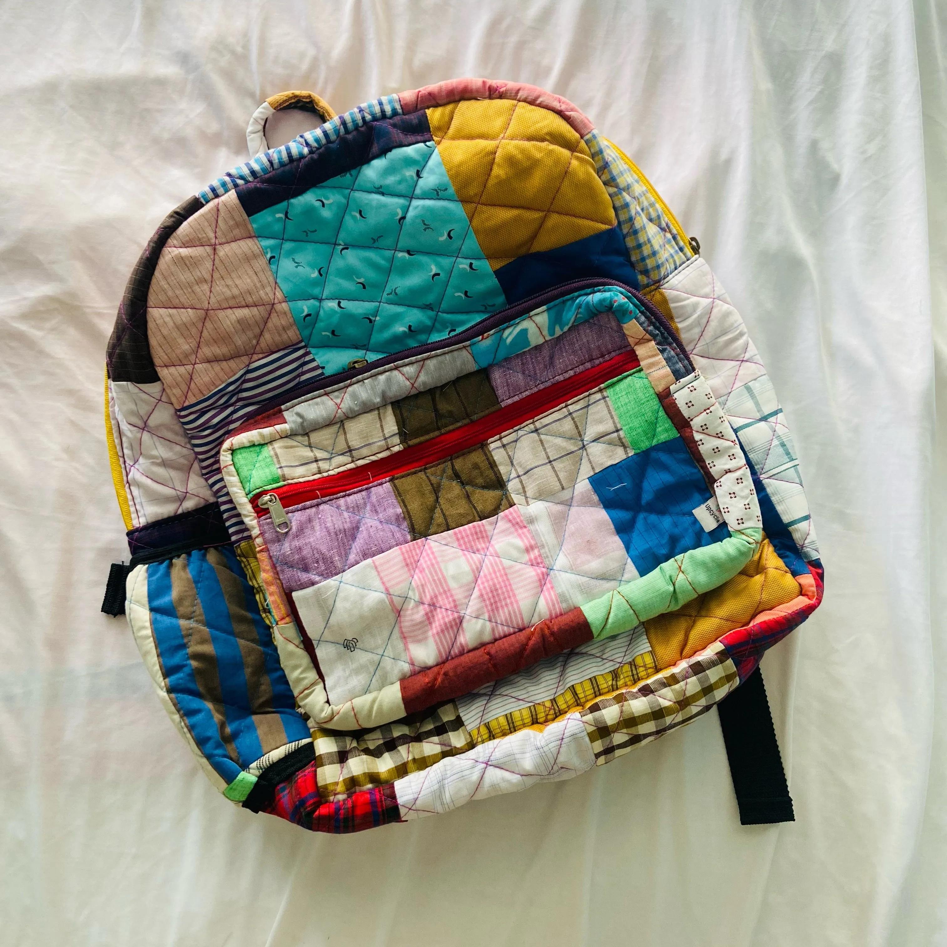 Eco-friendly and Stylish Backpacks: Bright Indian Prints- Your Travel Companion