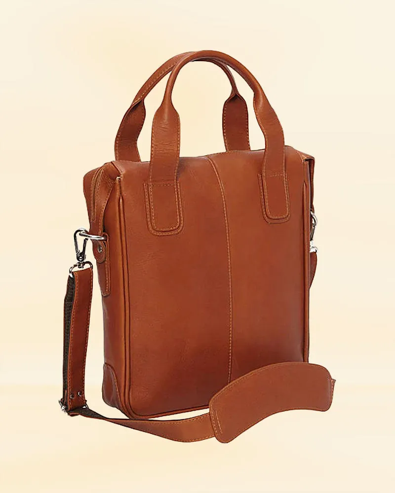 Elevate Tech leather brief Case