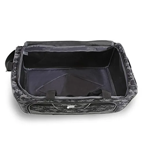 Fila Speedlight Medium Duffel Gym Sports Bag, Grey Digi Camo One Size