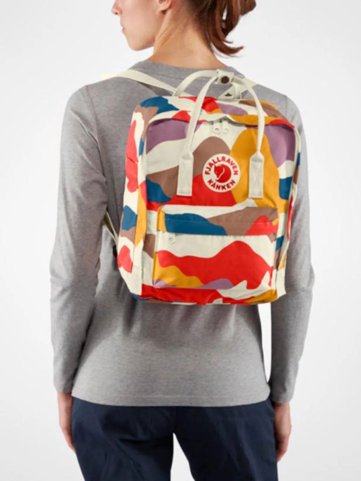 Fjallraven Kanken Art Backpack Spring Landscape