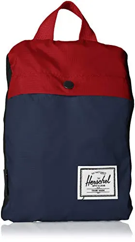 Herschel Packable Duffle Weekend Duffel Navy/Red One Size
