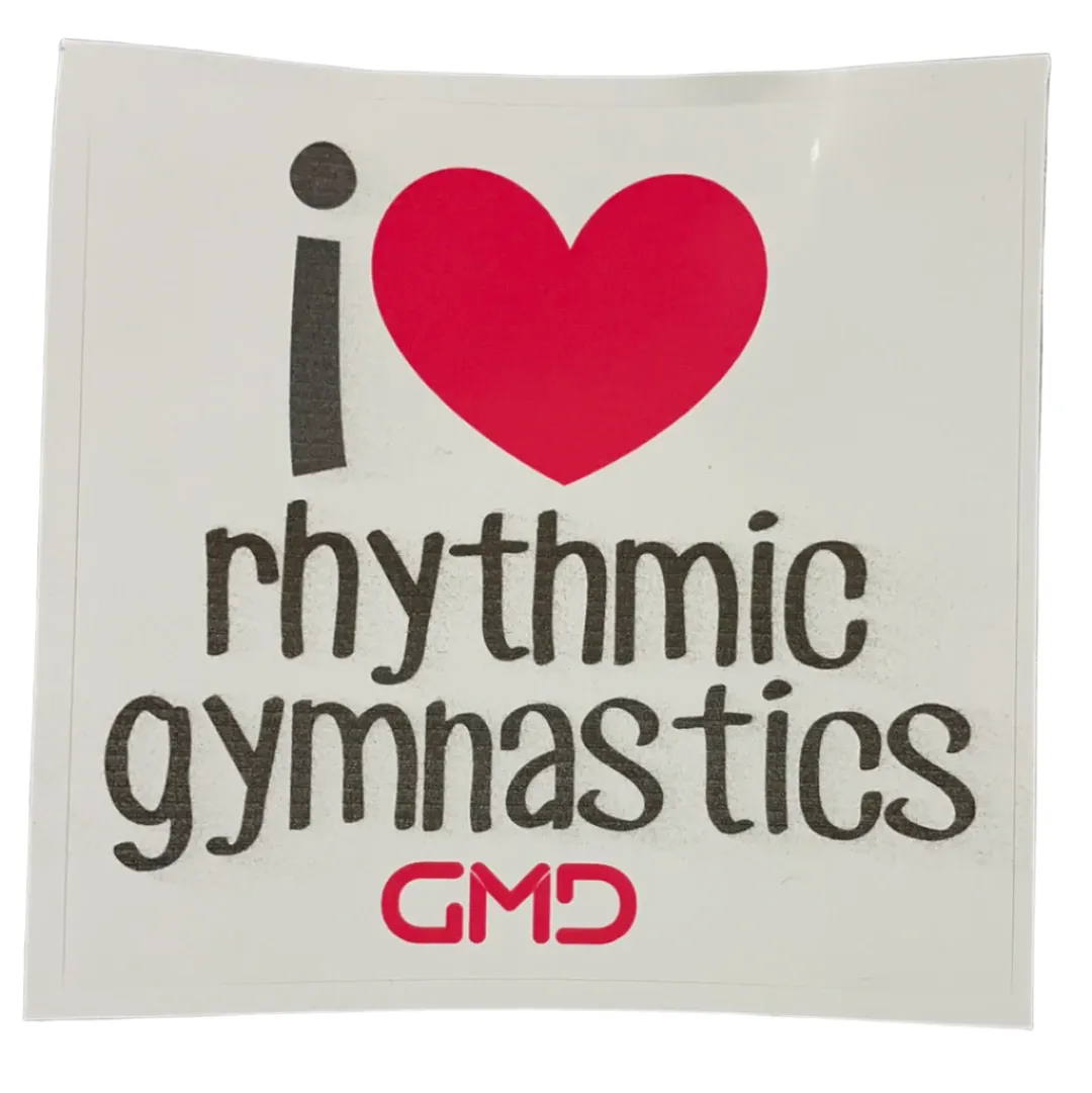 I HEART rhythmic- sticker