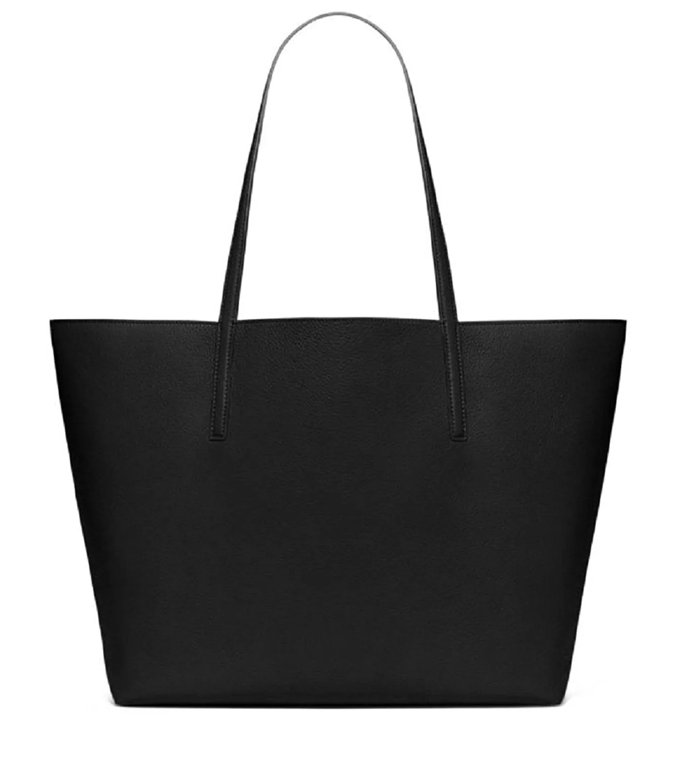 Michael Kors Izzy Large Reversible Tote Bag Leather Black Fuschia