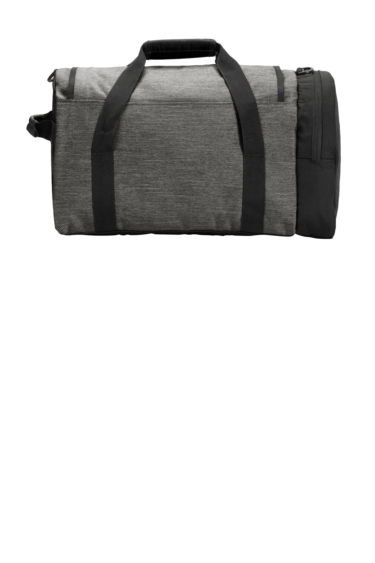 New Era Legacy Branded Duffels, Black TwillHeather/ Black