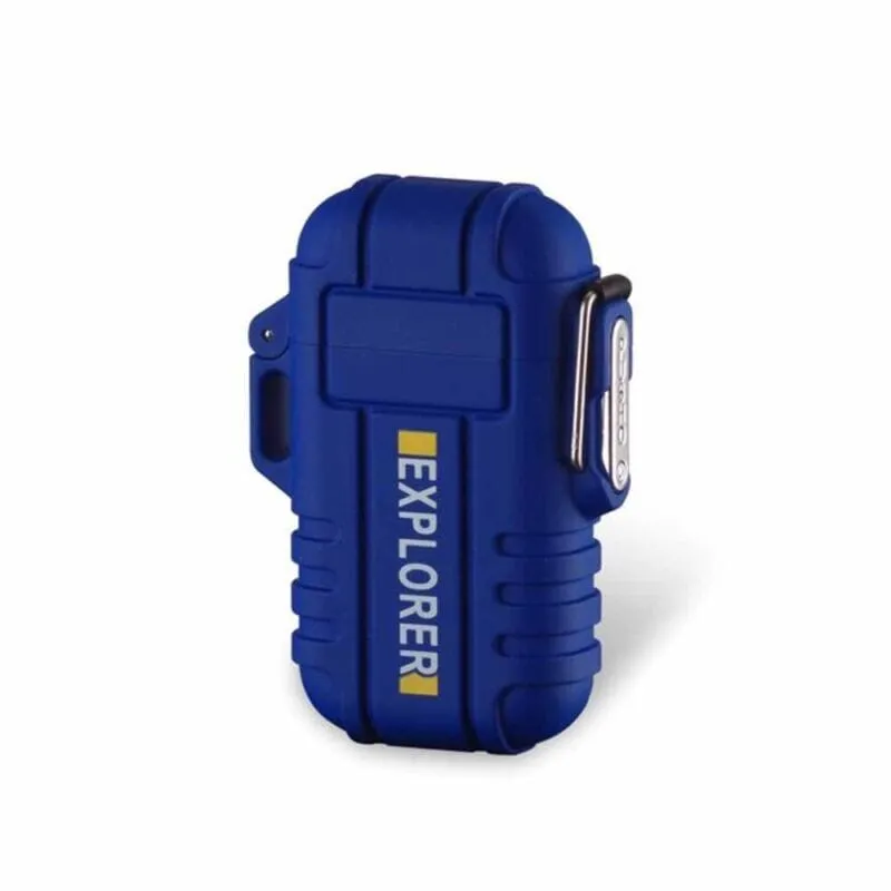 SMAXplorer™ Rechargeable Electric Lighter: Flameless Dual Arc Plasma, Waterproof USB