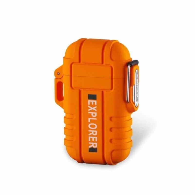 SMAXplorer™ Rechargeable Electric Lighter: Flameless Dual Arc Plasma, Waterproof USB