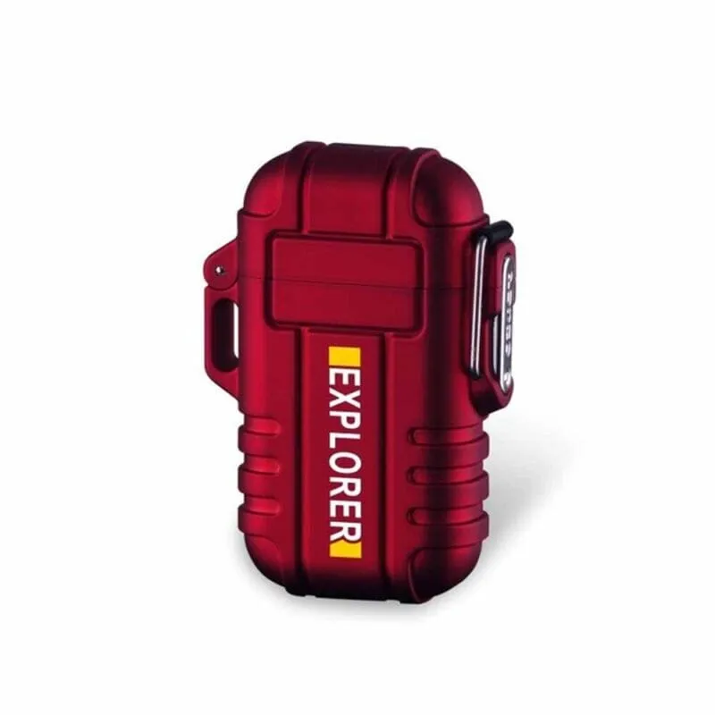 SMAXplorer™ Rechargeable Electric Lighter: Flameless Dual Arc Plasma, Waterproof USB