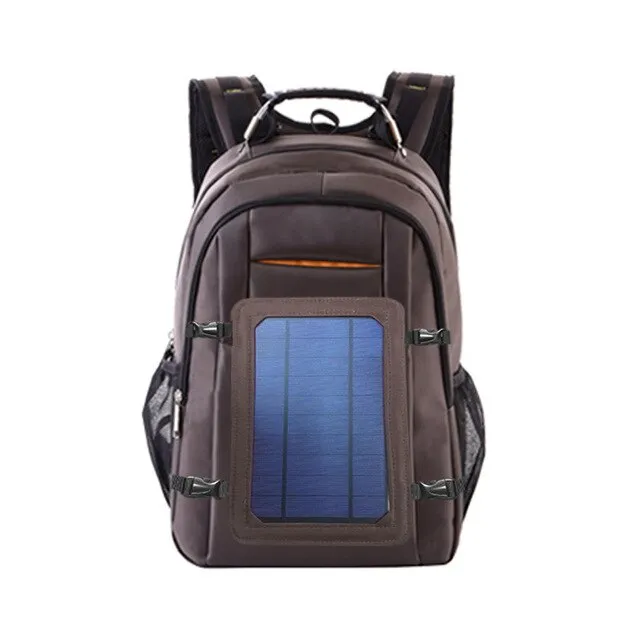 Solar Charging Backpack Fashion Casual Business Backpack Oxford Cloth Outdoor Bag