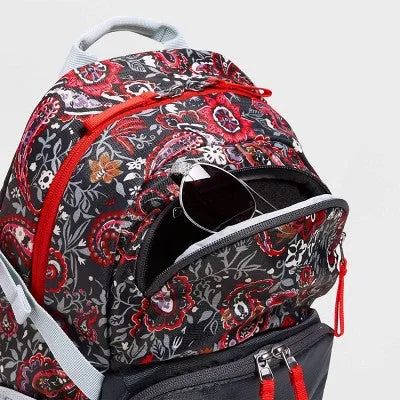 Vera Bradley   Coleman 22L Hydration Outdoor Daypack - Eden Paisley Gray