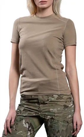 Womens Military Stretch Cotton Underwear T-Shirt -